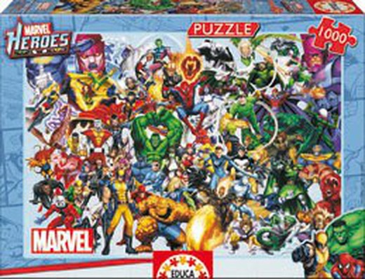 1000 Los Heroes de Marvel