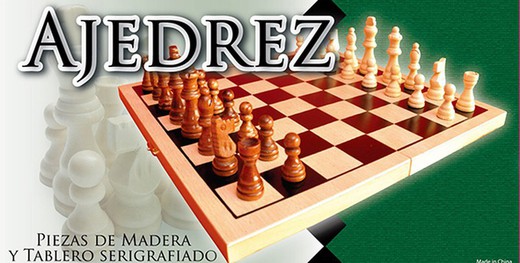 Xadrez de madeira