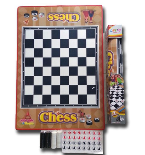 Chess floor tapestry 100x70