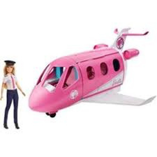 Barbie Flugzeug mit Pilot