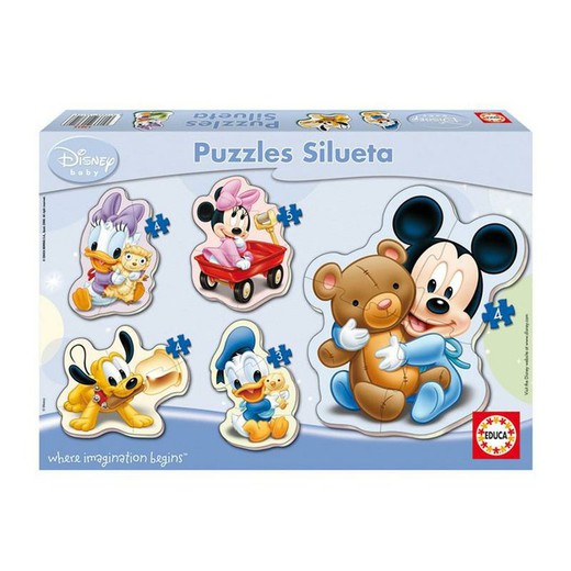 Puzzle bébé Mickey par Educa 13813
