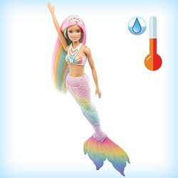 Barbie Sirena Arcoiris Magico Playfunstore