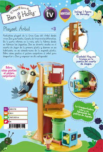 Árvore de Ben e Holly-Playset