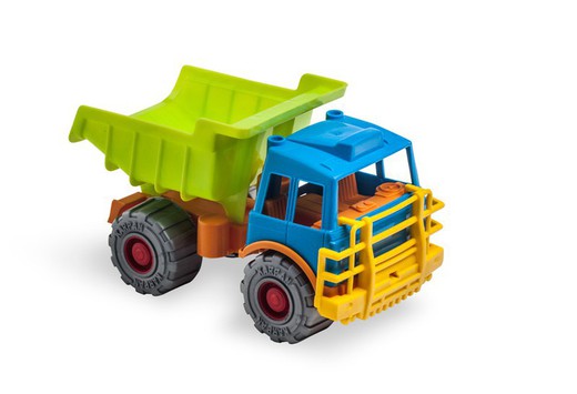 Color dump truck 26 cm.