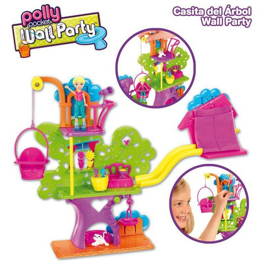 Mattel Wall Party Polly Pocket Treehouse