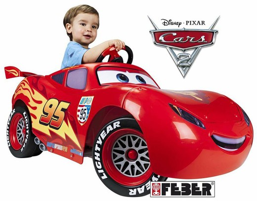 Feber Cars Lightning McQueen II 6V battery car