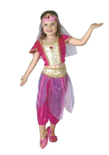 Disfraz Infantil Danza del Vientre 3 4
