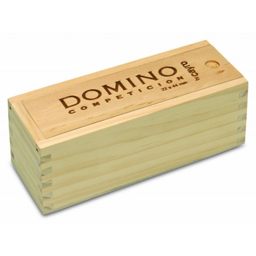Domino competicion caja madera