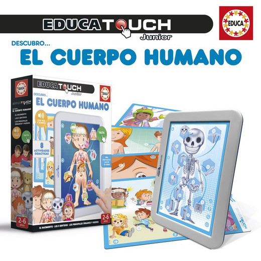 Educa Touch Jr El Cuerpo Humano