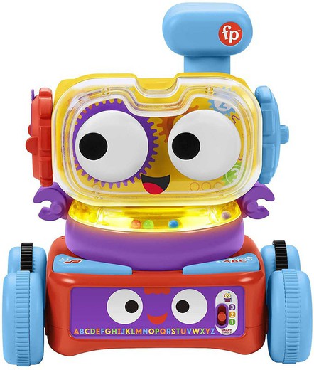 Fisher-Price Tito Robotito, Robot Aprendizaje 3 En 1 Fisher-Price