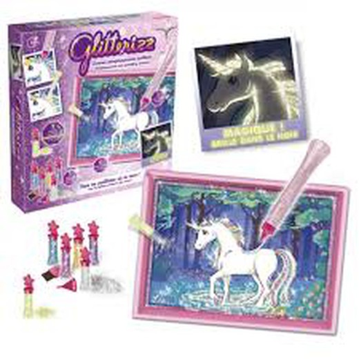 Glitterizz Set Unicorn Fluo