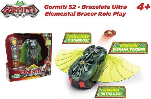Gormiti S2-Bracelet Utra Elem