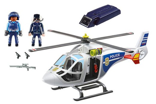 Police Helicopter with Leds