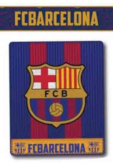 F.C.Barcelona Cobertor de Lã
