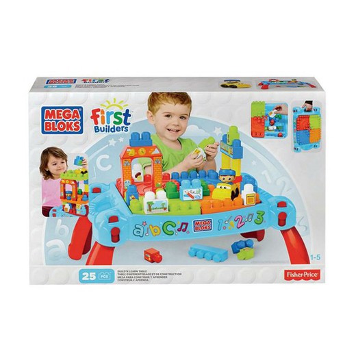 Table préscolaire 3 en 1 Mega Bloks