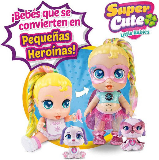 Muñeca Super Cute Regi C/Accesorios