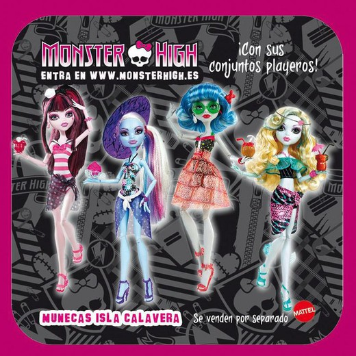 Bambole Skull Island di Monster High di Mattel