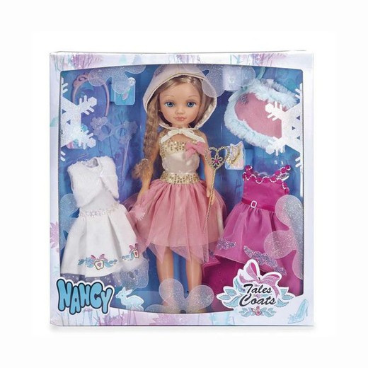 Nancy 3 robes de conte de fées avec poupée célèbre