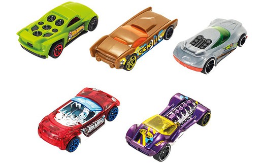 Pack Of 5 Hot Wheels Vehicles