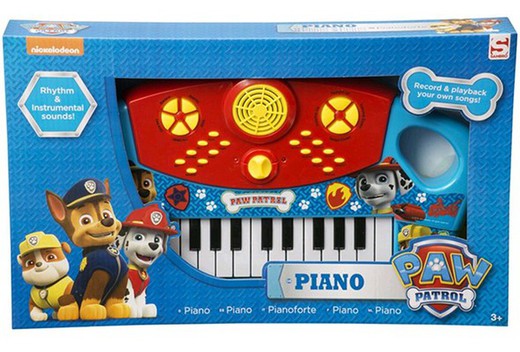 Piano de Paw Patrol