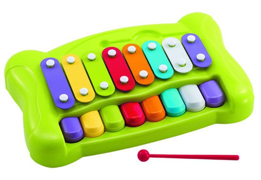 2-in-1 Xylophone Piano 8 Keys