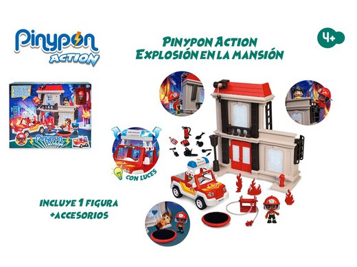 Pinypon Action Explosión En La Mansión