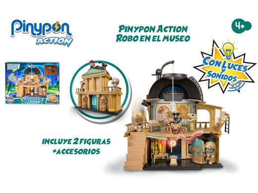 Pinypon Action Robo En El Museo