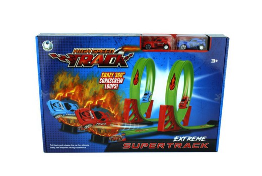 Pista Supertrack Extreme 2Coches