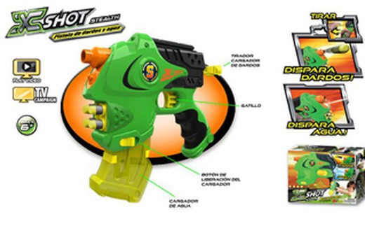 Xshot St Water and Dart Gun