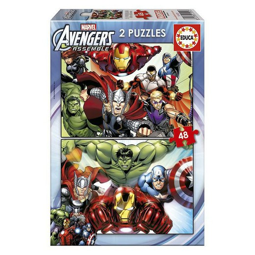 Puzle 2X48 Avengers