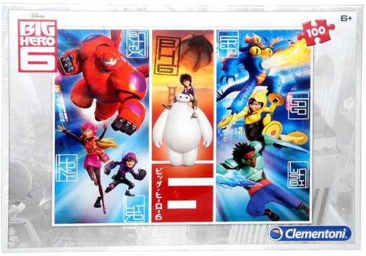 Quebra-cabeça 100 Big Hero 6