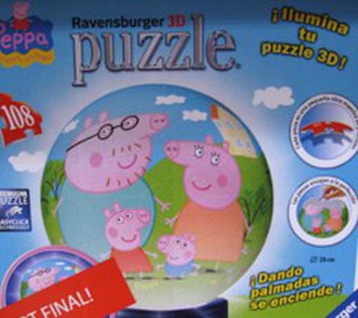 3D Puzzle + Peppa Schweinelampe