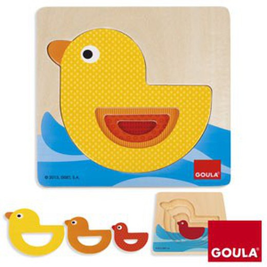 Puzzle Pato Decreciente