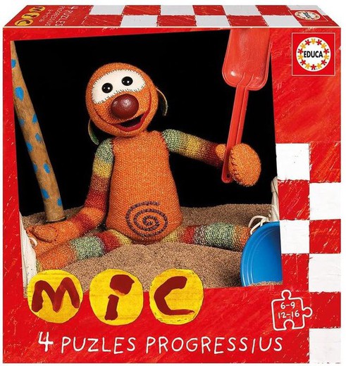 Progressius MIC 6 + 9 + 12 + 16 puzzles