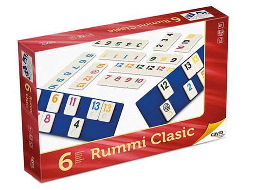 Cartone Rummi Clasic 6 Jug.Box