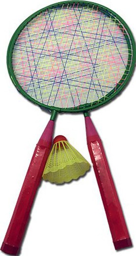 Kurzes Badminton Set
