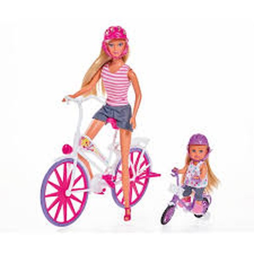 Set Steffi Y Evi Bicicleta