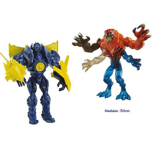 Villanos gigantes Max Steel de Mattel