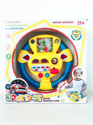 Jr Driver Activity steering wheel