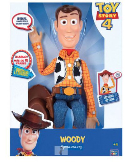 Woody com voz Toy Story