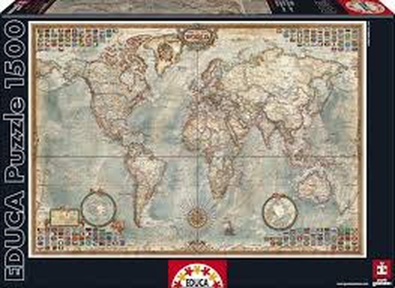 150 Puzzle mapa Portugal - Educa Borras