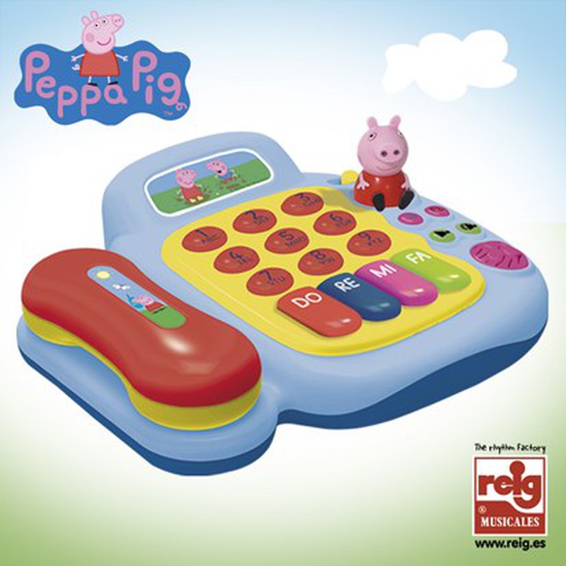 Acheter Telephone mobile enfant Peppa pig Jaune ? Bon et bon