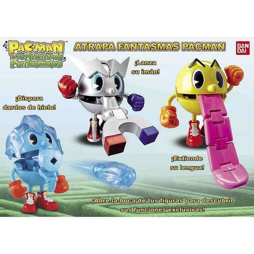 Atrapa fantasmas Pacman de Bandai