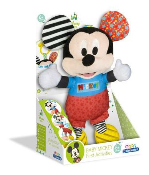 Textures en peluche bébé Mickey