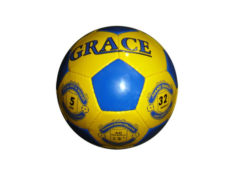 Bola de futebol amarela azul — Playfunstore