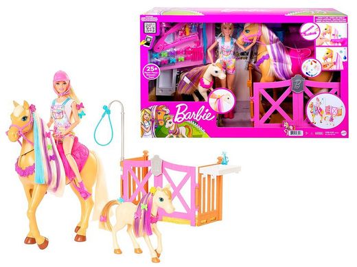Barbie Con Caballo Y Poni