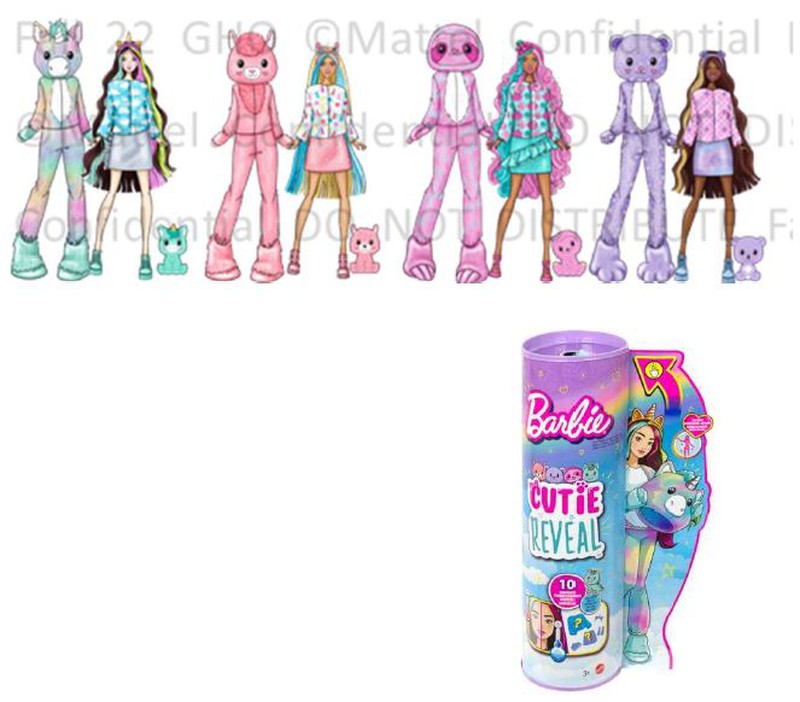 Barbie Cutie Reveal Serie Fantasía — Playfunstore