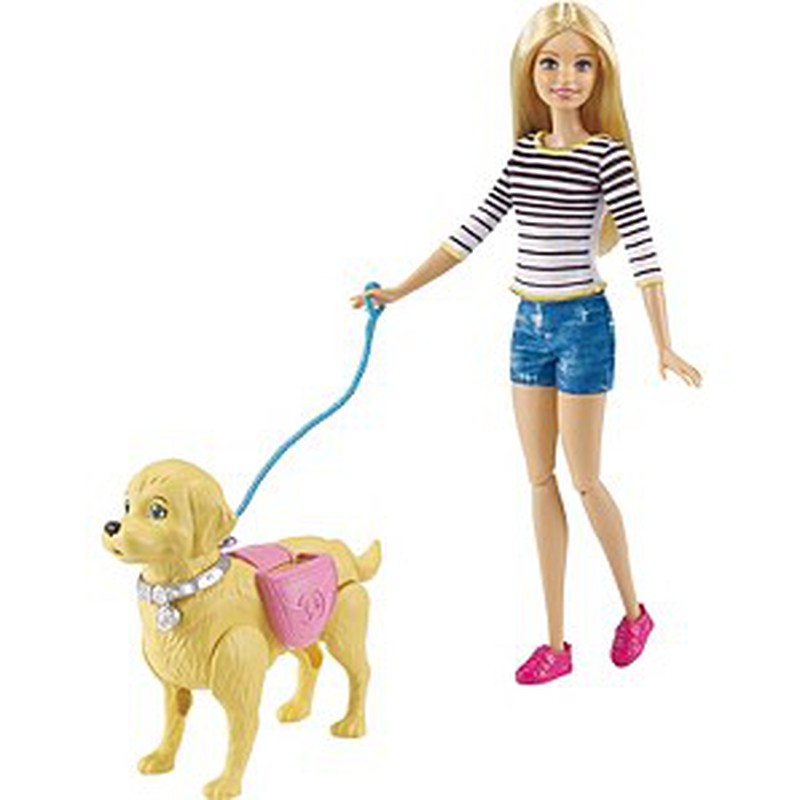 Boneca Barbie e sus Perritos Surpresa