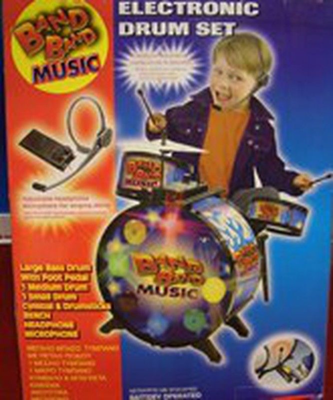 Bateria Elect.con Luces Banqueta — playfunstore