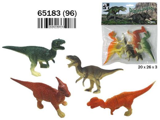 Bolsa 4 Dinosaurios (24)(96)